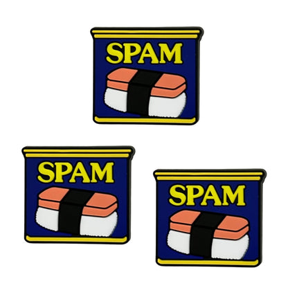 3 Spam Croc Charms Bundle