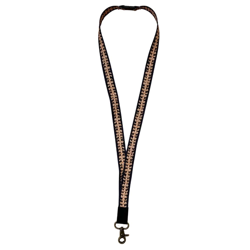 breakaway lanyards for id badges and teachers with puakenikeni lei by Puakenikeni Designs