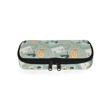 puakenikeni lei pencil pouch from Puakenikeni Designs - inside view