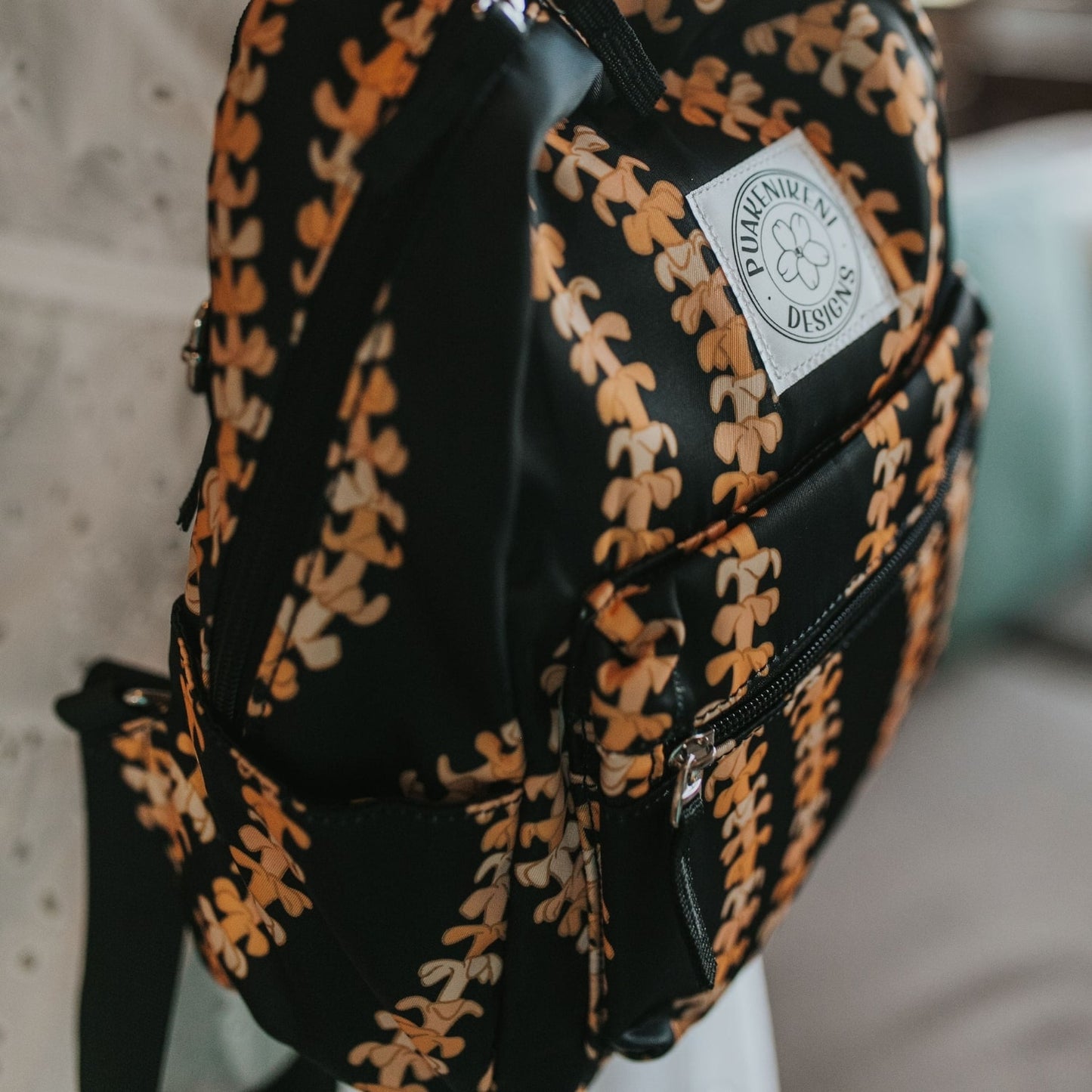 Small Backpack Purse (Kaulua Black)