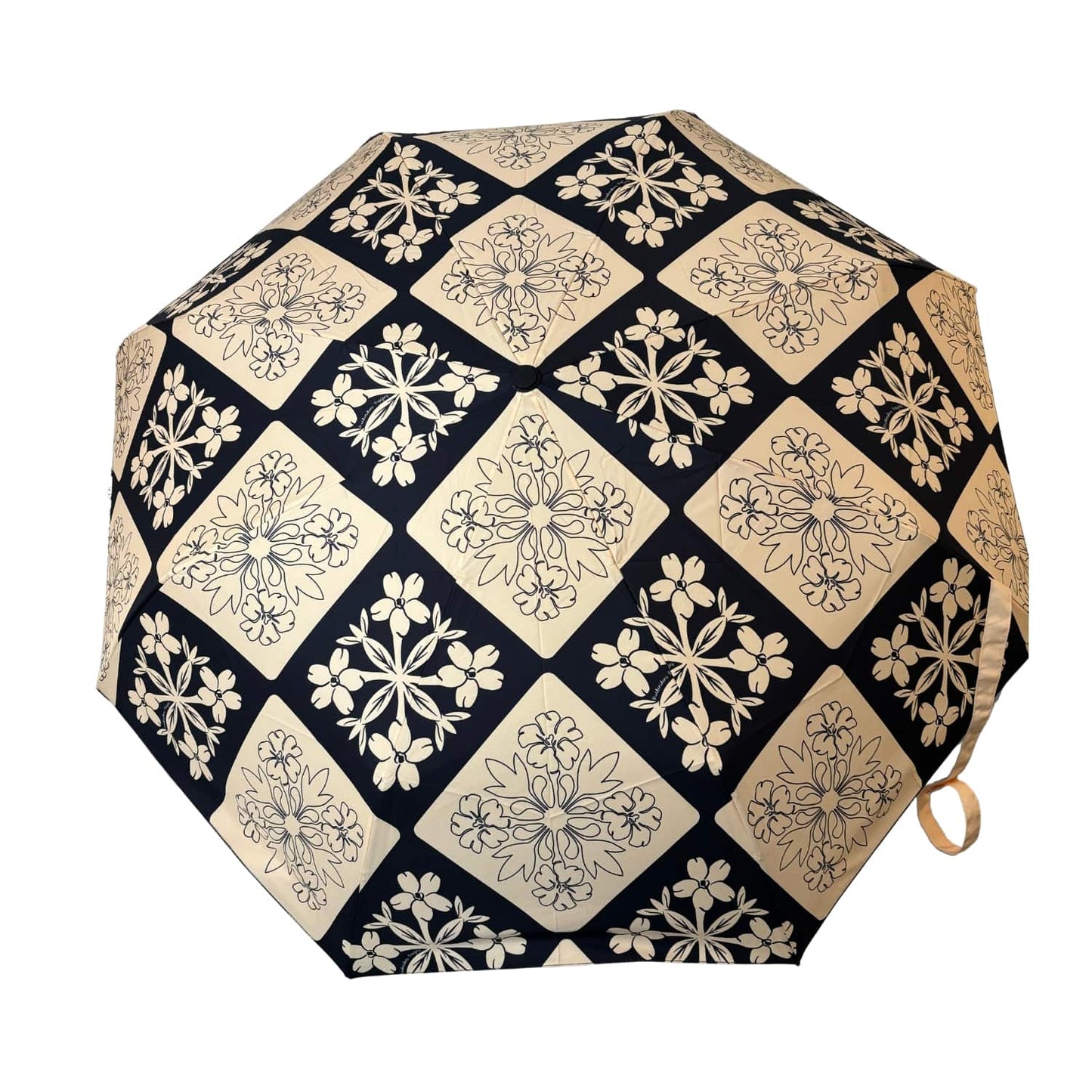 Travel Umbrella - Beige Quilt - Puakenikeni Box November 2024 from Puakenikeni Designs