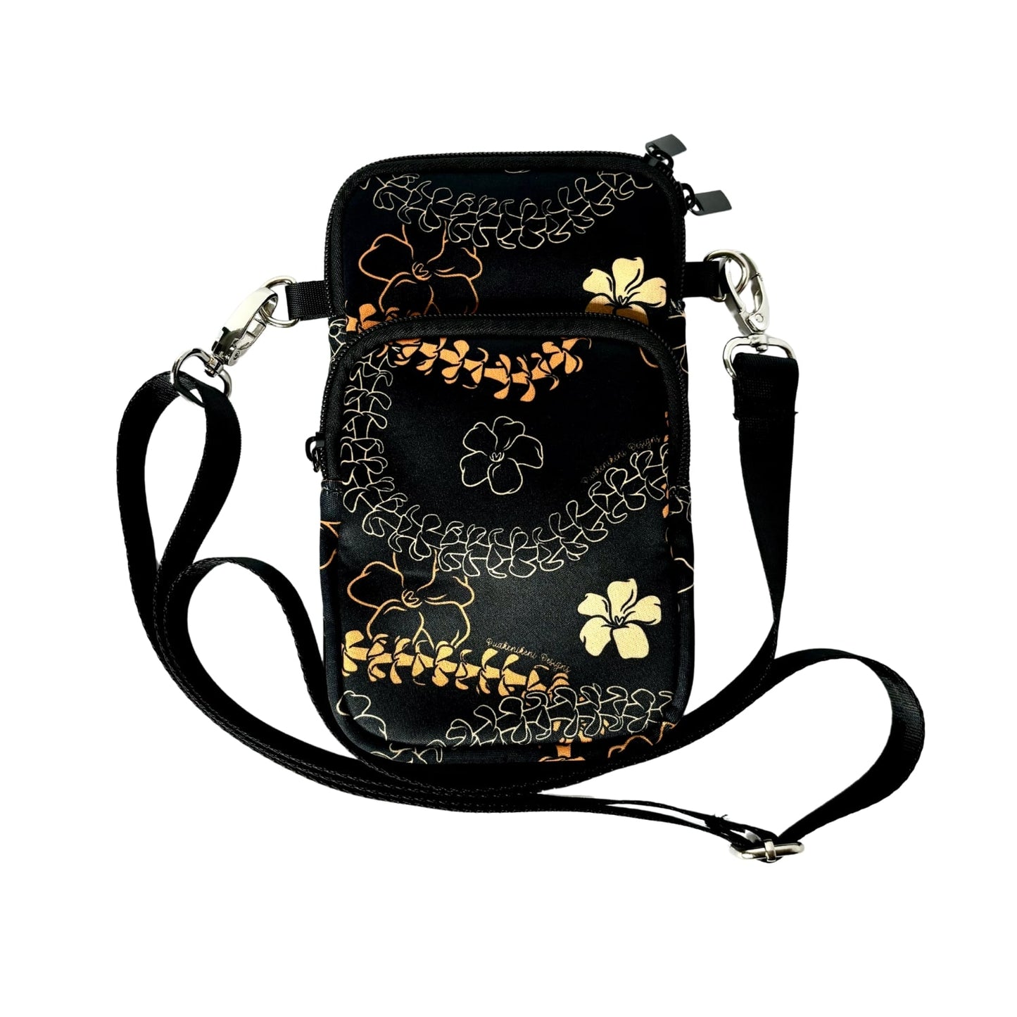 Cell Phone Crossbody (Ha'aheo Black & Orange)