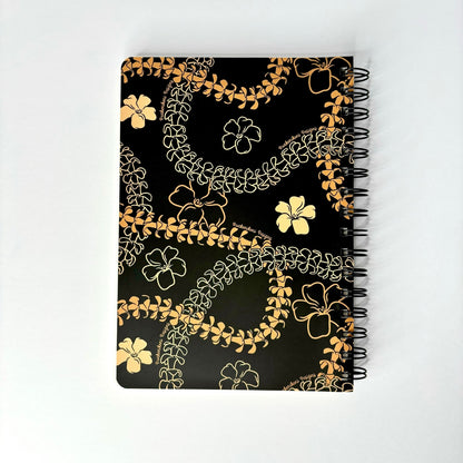 puakenikeni notebook journal for school, work, journaling, notes from Puakenikeni Designs back cover