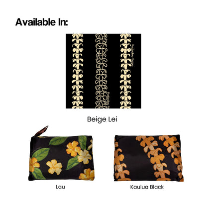 Large Foldable Shopping Bag (Beige Lei)