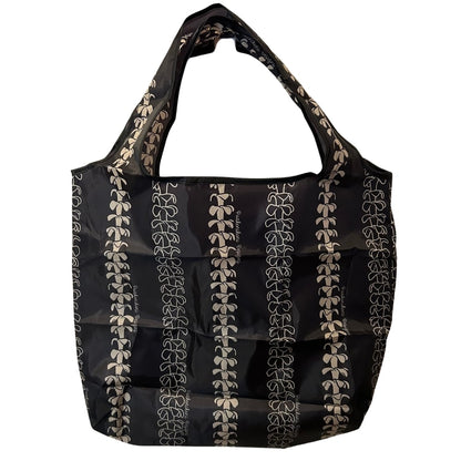 puakenikeni lei reusable foldable shopping bag for travel from Puakenikeni Designs
